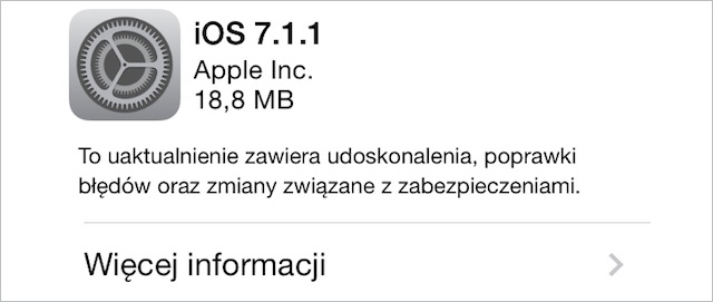 iOS 7.1.1