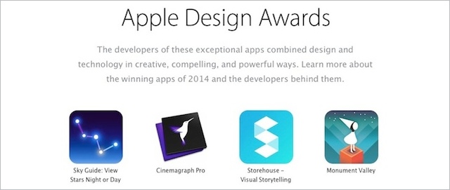 Apple Design Awards 2014