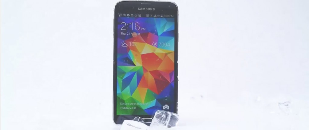 Samsung Galaxy S5 ALS Ice Bucket Challenge