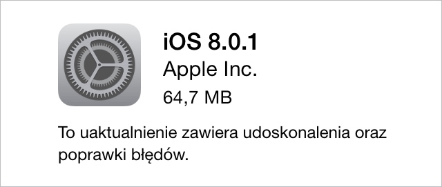 iOS 8.0.1