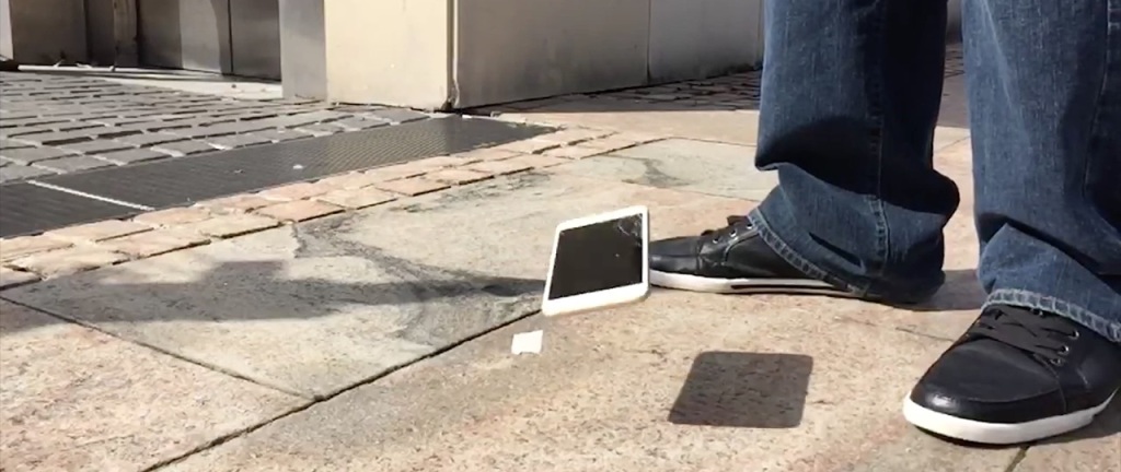 test upadku iPhone 6