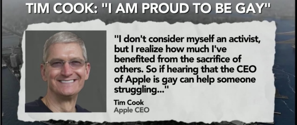 Tim Cook gej