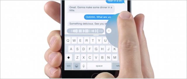iPhone 6 reklama Voice Text
