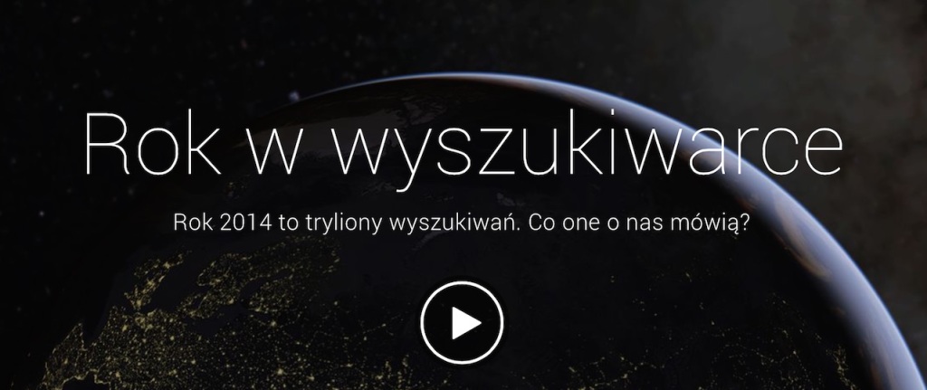 Rok w wyszukiwarce Google 2014