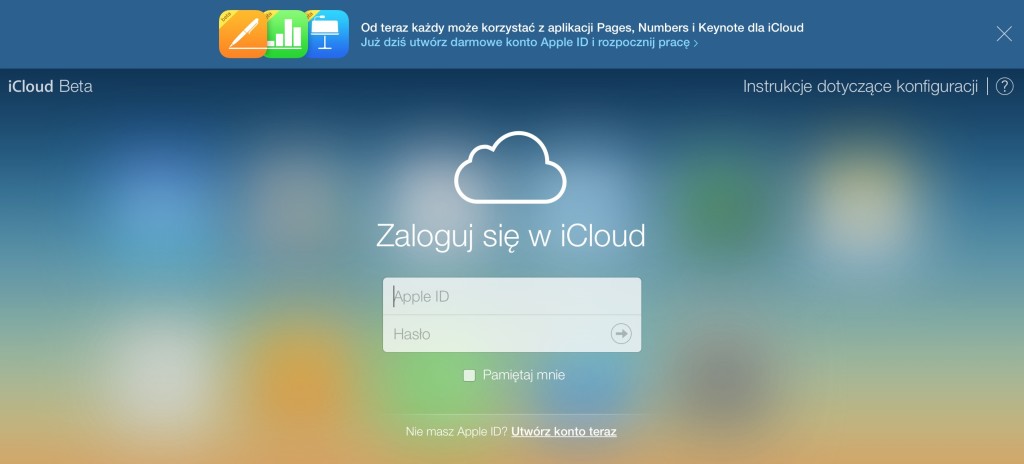 iCloud Beta