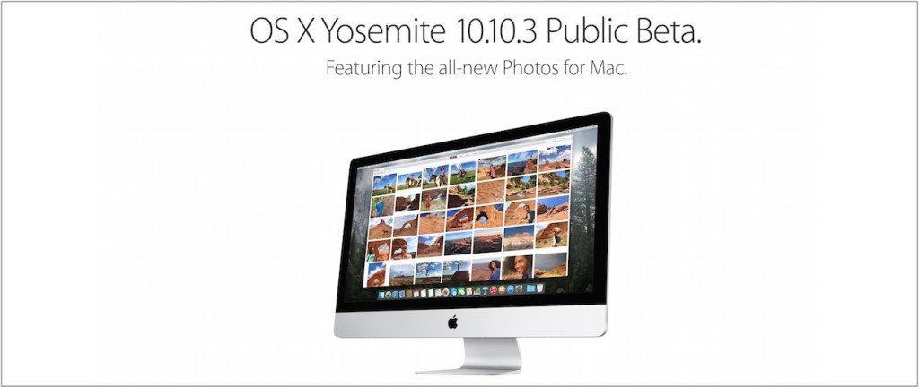 OS X 10.10.3 public beta