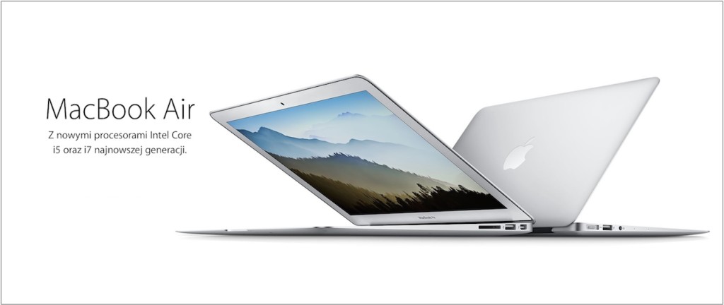 Zaktualizowany macbook air