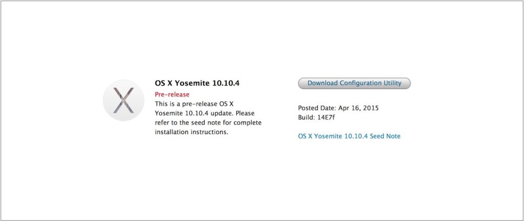 OS X 10.10.4