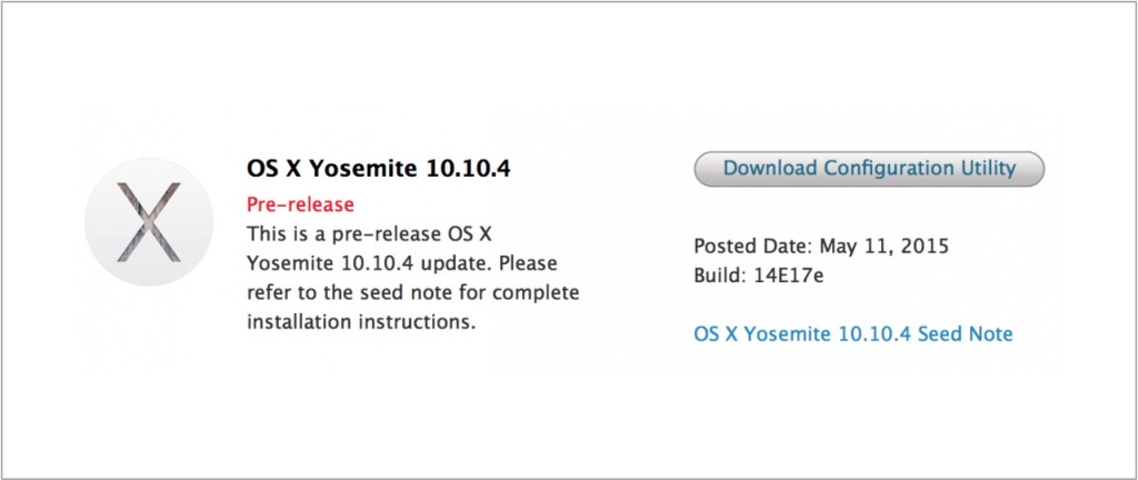 OS X 10.10.4 beta 3