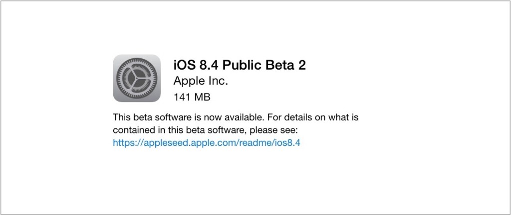 iOS 8.4 beta 3