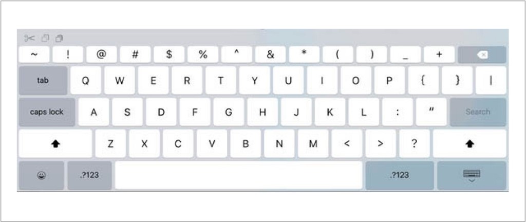 klawiatura iPad iOS 9