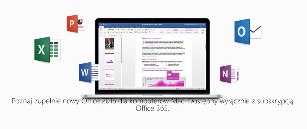 Office 2016 dla Mac