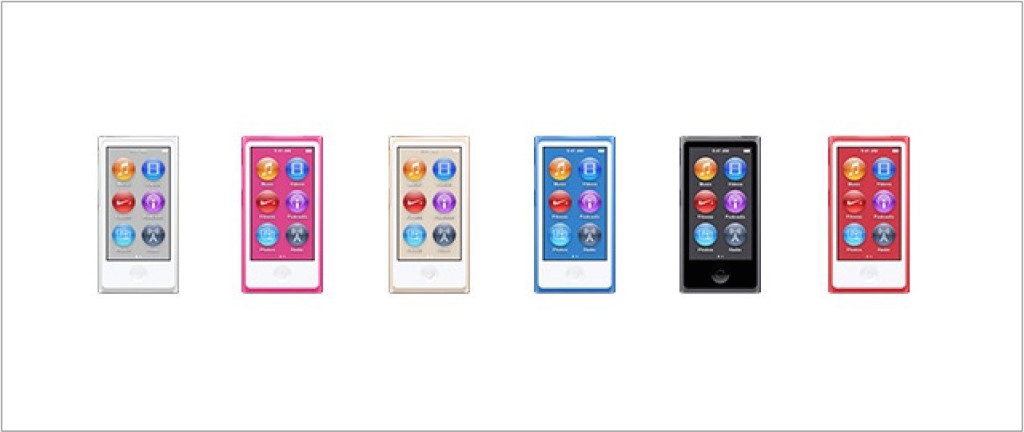 nowe kolory iPoda