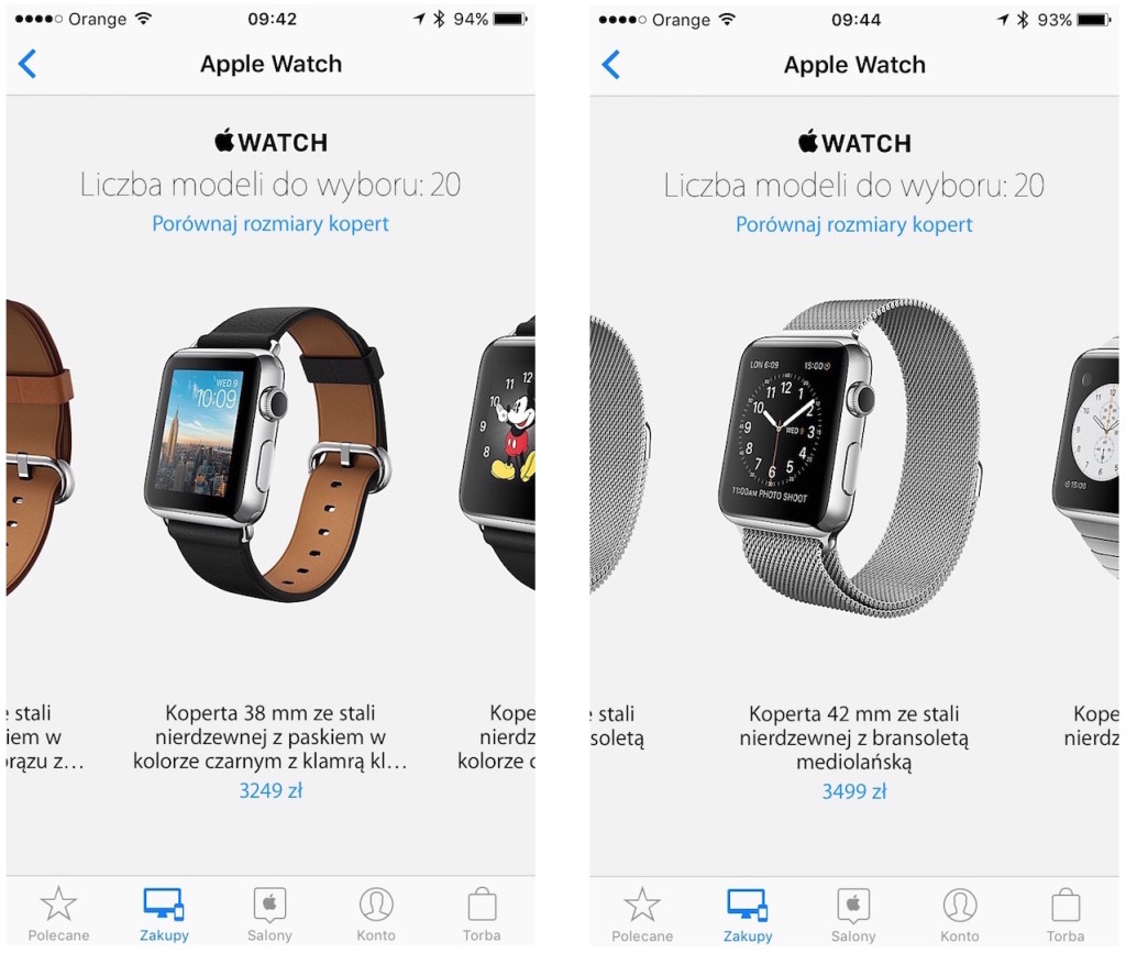 Apple Watch w Polsce