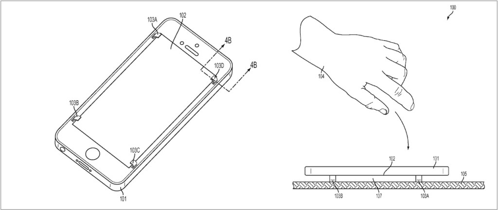 paten Apple upadanie telefonu