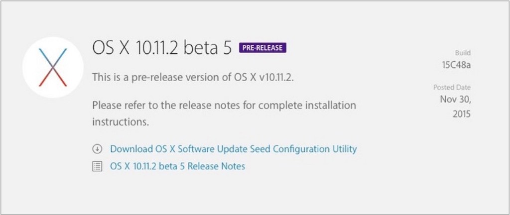 OS X 10.11.2