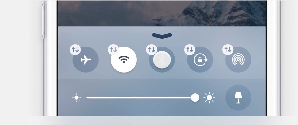centrum sterowania iOS 10