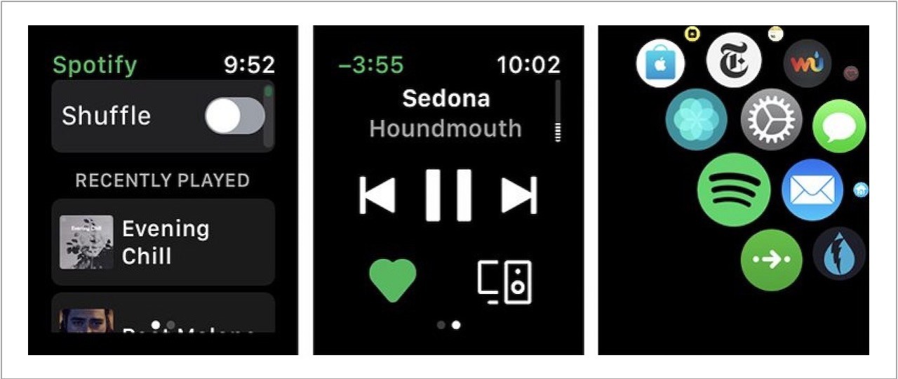 apple watch s4 spotify